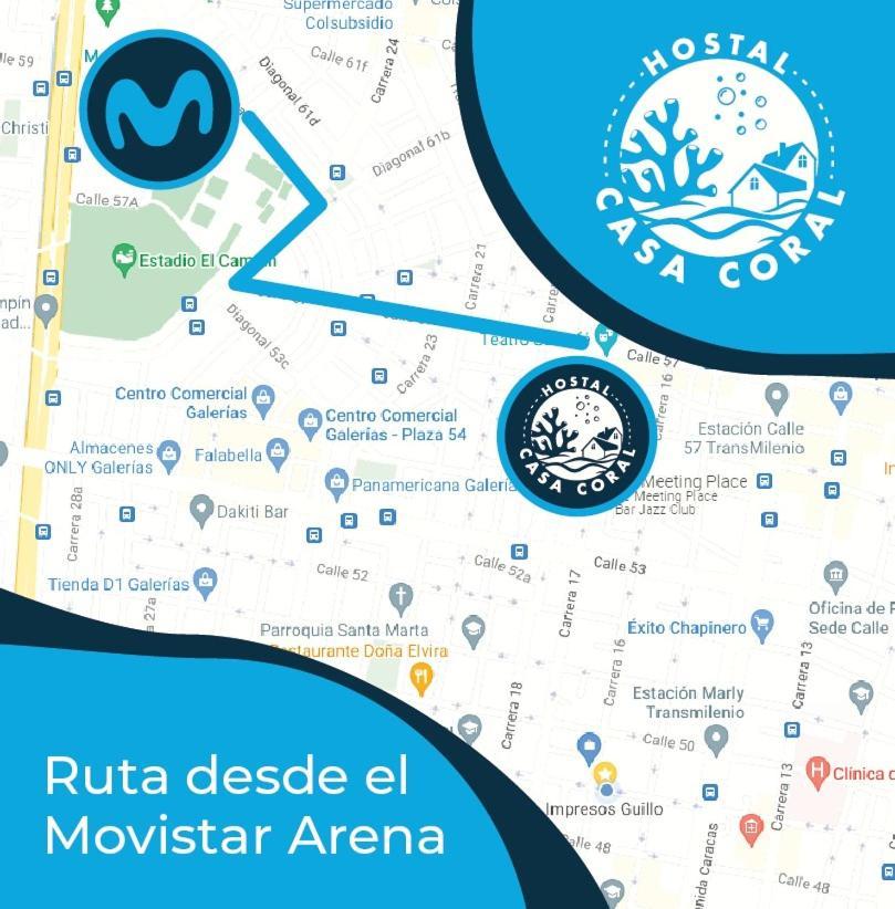 Casa Coral Ξενοδοχείο Μπογκοτά Εξωτερικό φωτογραφία
